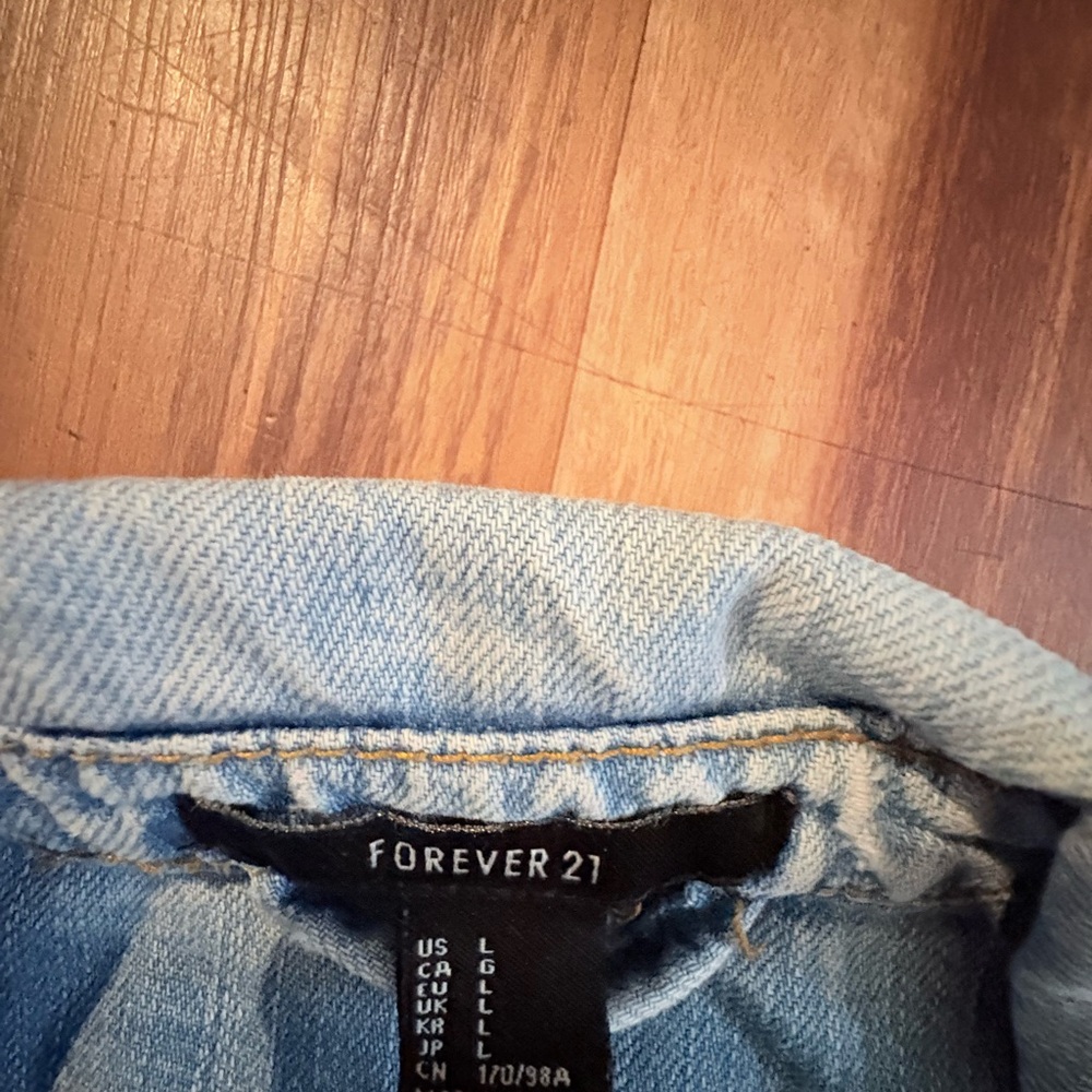 Forever 21 Blue Classic Straight Fit Jeans